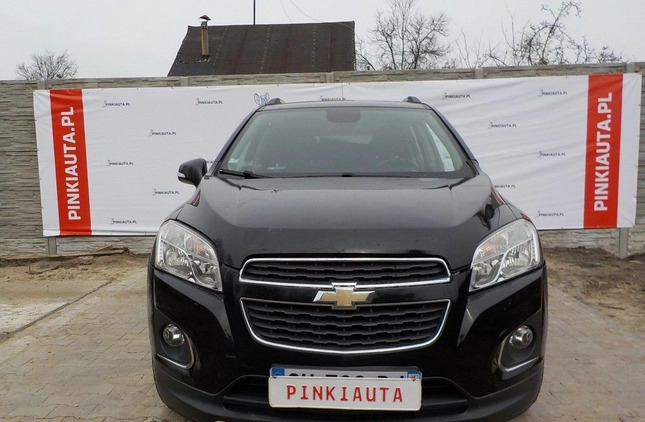 Chevrolet Trax cena 20900 przebieg: 159622, rok produkcji 2013 z Radków małe 497